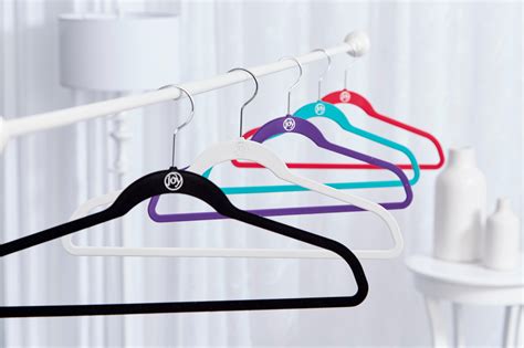 joy mangano hangers white huggable